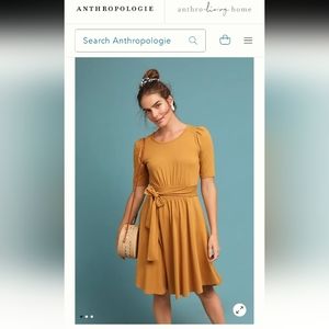 Anthropolgie Maeve Tie Dress Size Small